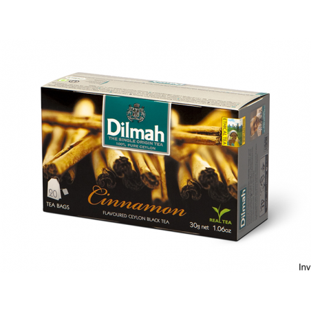 Herbata Dilmah Aromat Cynamon 20 torebek po 1,5 g czarna