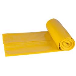 Worki na śmieci DONAU ECO, do segregacji plastiku, 120l, 10 szt., żółte
