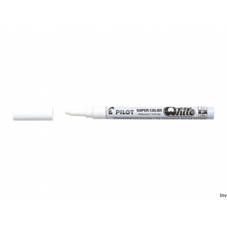 Marker olejowy Pilot biały F, 3 mm, wodoodporny, szybkoschnący, do różnych powierzchni