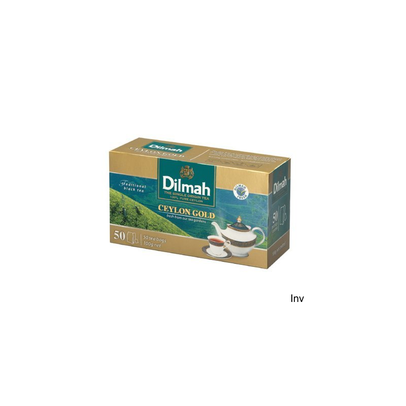 Herbata Dilmah Ceylon Gold czarna 50 torebek po 2 g