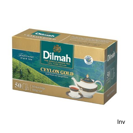 Herbata Dilmah Ceylon Gold czarna 50 torebek po 2 g