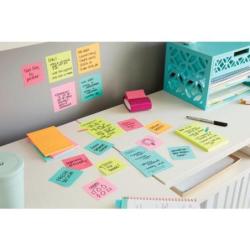 Karteczki samoprzylepne Post-it Super Sticky, COSMIC, 76x127mm, 6x90 kart.