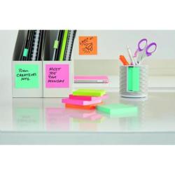 Karteczki samoprzylepne Post-it, ENERGETIC, 38x51mm, 12x100 kart.