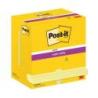 Karteczki samoprzylepne POST-IT Super Sticky (655-S), 127x76mm, 12x90 kartek, jaskrawo żółte