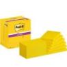 Karteczki samoprzylepne POST-IT Super Sticky (655-12SSCY-EU), 127x76mm, 12x90 kart., żółte