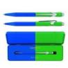 Długopis CARAN D'ACHE 849 Paul Smith Edycja 4, M, w pudełku, Cobalt/Emerald