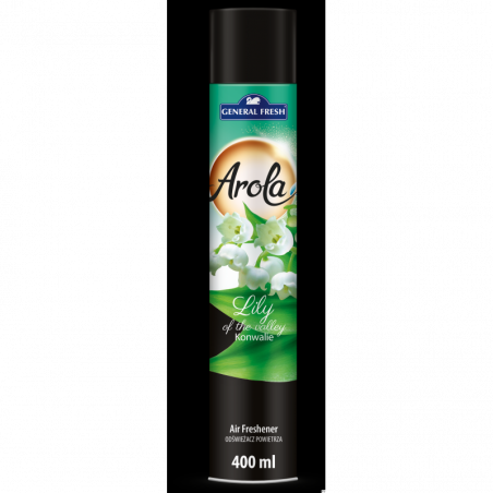 Odświeżacz powietrza General Fresh AROLA Spray 400ml konwalia
