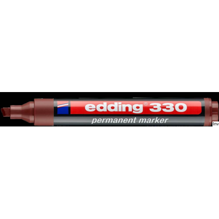 Edding marker permanentny brązowy 1-5 mm ścięta końcówka 330/007