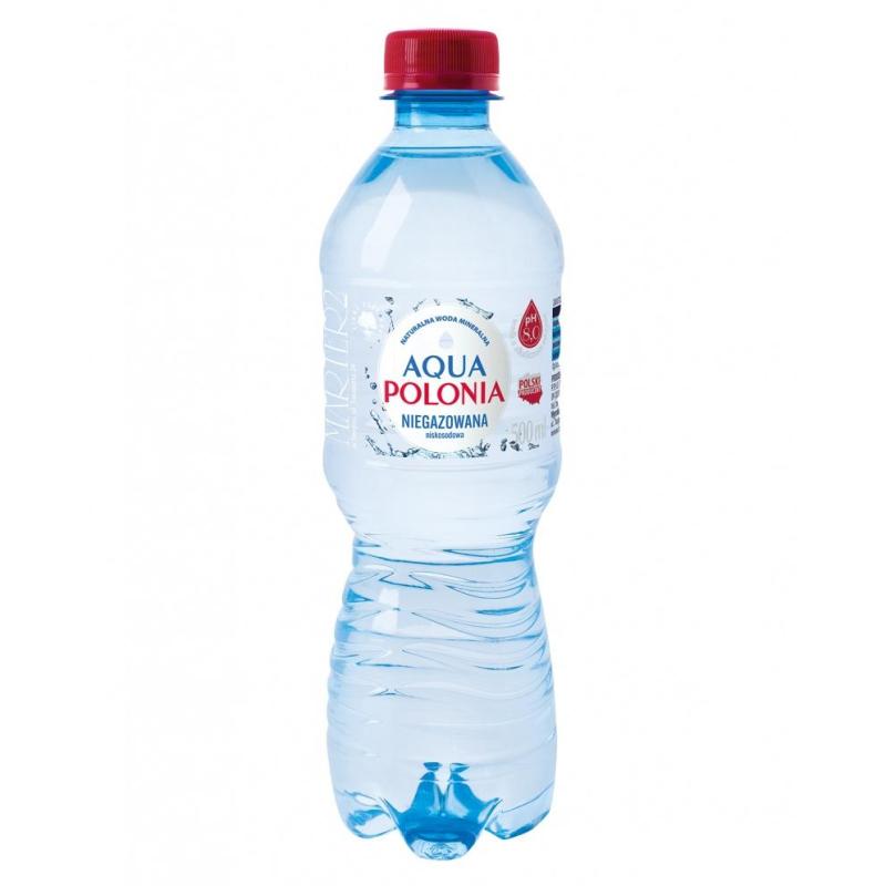 PAKIET Woda mineralna Aqua Polonia, niegazowana, 0,5l - 1