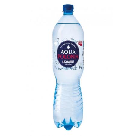 PAKIET Woda mineralna Aqua Polonia, gazowana, 1,5l - 1