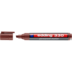Edding marker permanentny brązowy 1-5 mm ścięta końcówka 330/007