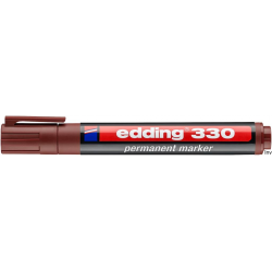 Edding marker permanentny brązowy 1-5 mm ścięta końcówka 330/007
