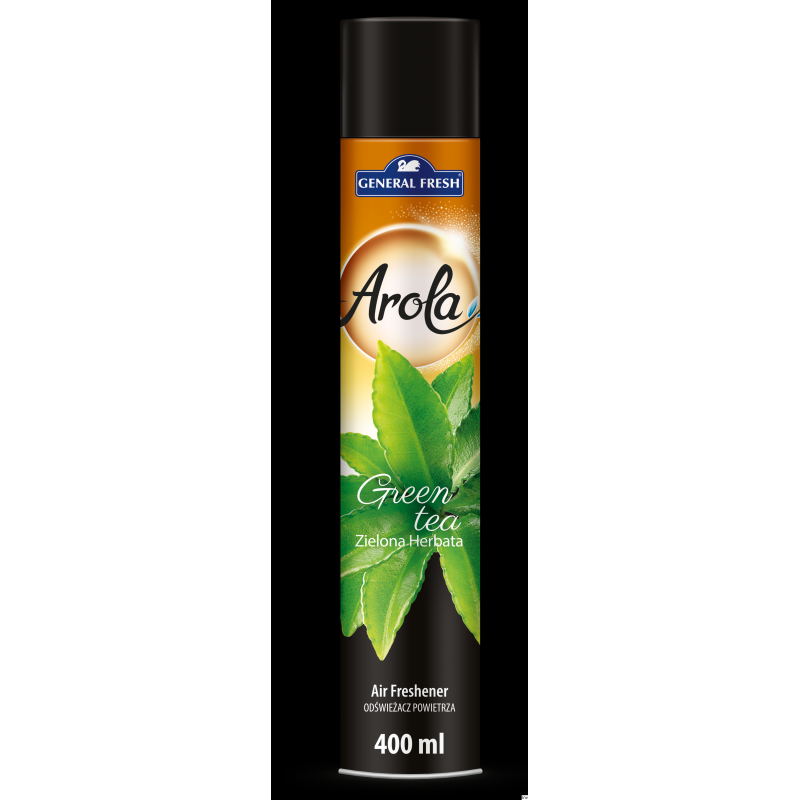 General Fresh Odświeżacz powietrza AROLA Spray 400ml Zielona Herbata