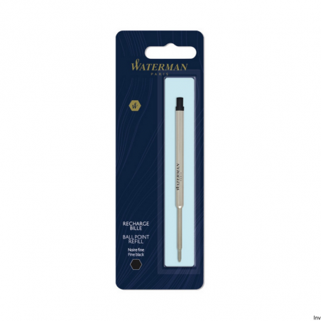 Wkład do długopisów Waterman czarny F 11,2 cm