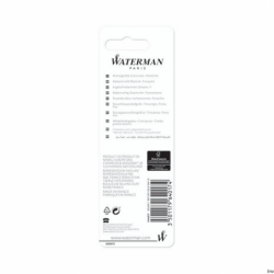 Wkład do długopisów Waterman czarny F 11,2 cm