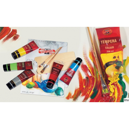 Farby tempera Koh-i-noor 16 ml 6 kolorów 162547