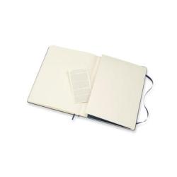 Notes MOLESKINE Classic XL (19x25cm) w linie, twarda oprawa, sapphire blue, 192 strony, niebieski