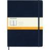Notes MOLESKINE Classic XL (19x25cm) w linie, twarda oprawa, sapphire blue, 192 strony, niebieski