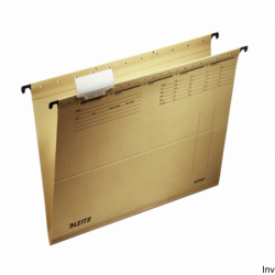 Teczki zawieszane Leitz Alpha A4 siarczanowy 250 gsm, 100% z recyklingu, certyfikat BLAUE ENGEL