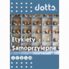 Etykieta samoprzylepna Dotts A4 70x42,3mm (100 arkuszy, klej permanentny)