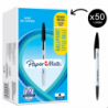 Długopis Paper Mate 045 fine 0,7 mm czarny opakowanie 50 sztuk