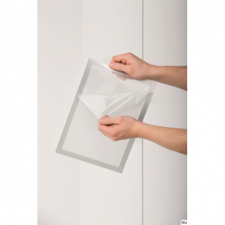Ramka plakatowa DURAFRAME SUN A4 srebrna 2 sztuki Durable