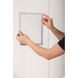 Ramka plakatowa DURAFRAME SUN A4 srebrna 2 sztuki Durable