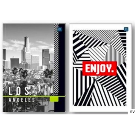 Brulion B5 160 kartek linia MIX Interdruk 5350