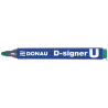 Marker permanentny Donau zielony okrągły 4 mm 7371001-06PL