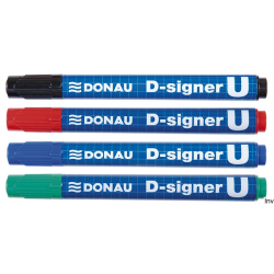 Marker permanentny Donau zielony okrągły 4 mm 7371001-06PL