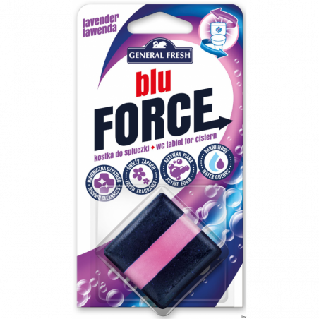 Kostka do WC General Fresh BLU FORCE 50g lawenda do spłuczki