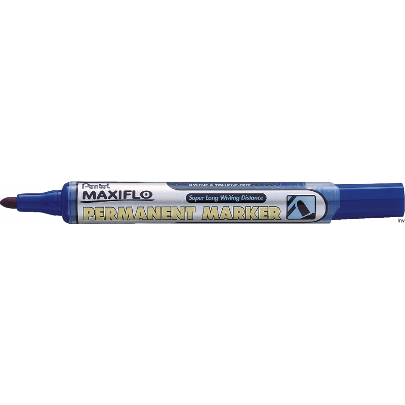 Marker permanentny niebieski MAXIFLO NLF50 z tłoczkiem 4,5 mm PENTEL
