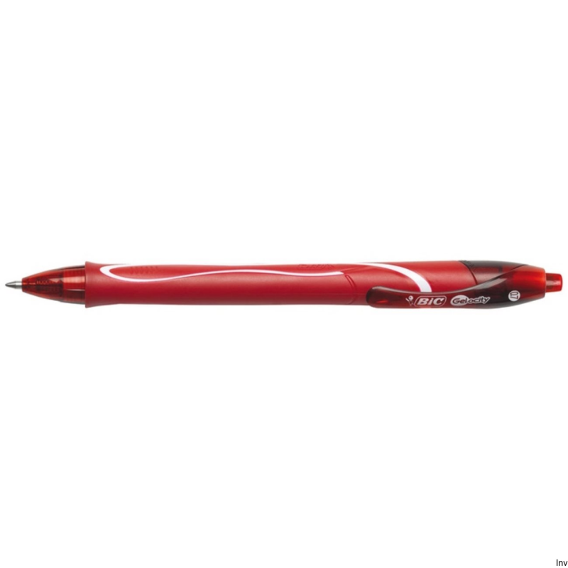 Długopis żelowy BIC Gel-ocity Quick Dry czerwony 0.7 mm