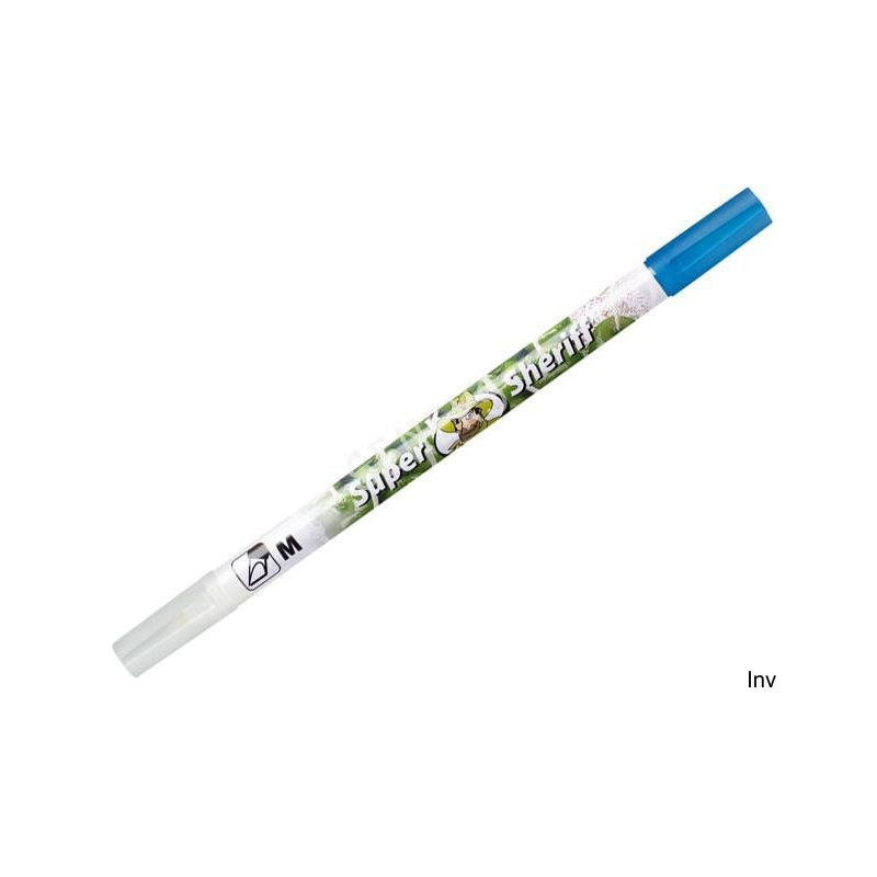Korektor do pióra Pelikan Super Sheriff M 987032, niebieski atrament, końcówka ścięta, 1 sztuka