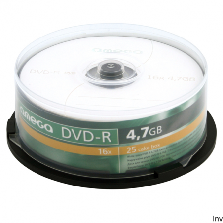 Płyta DVD+R 4,7GB 16X Platinet Cake Box 25 sztuk