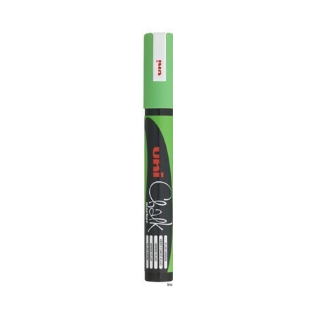 Marker kredowy Uni PWE-5M zielony 1,8-2,5 mm do tablic i szkła