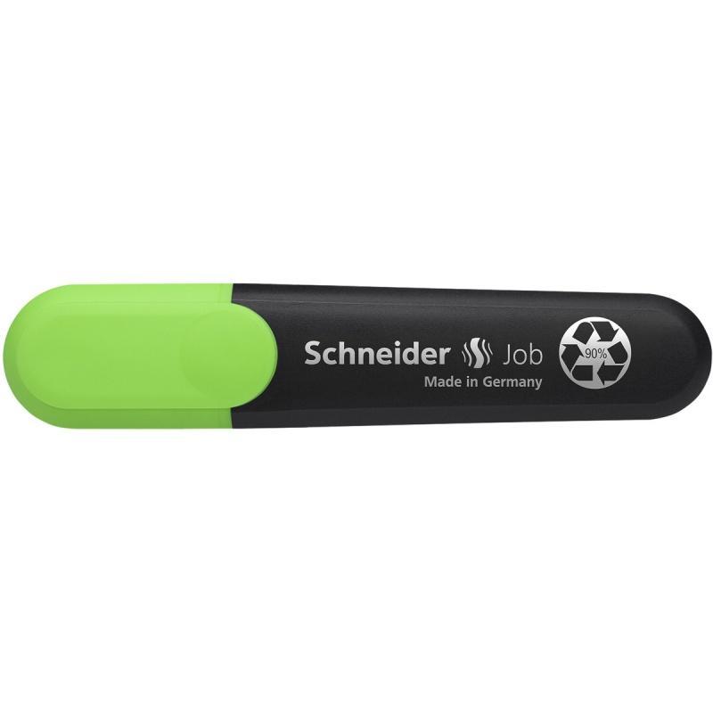 PAKIET Zakreślacz SCHNEIDER Job, 1-5 mm, zielony