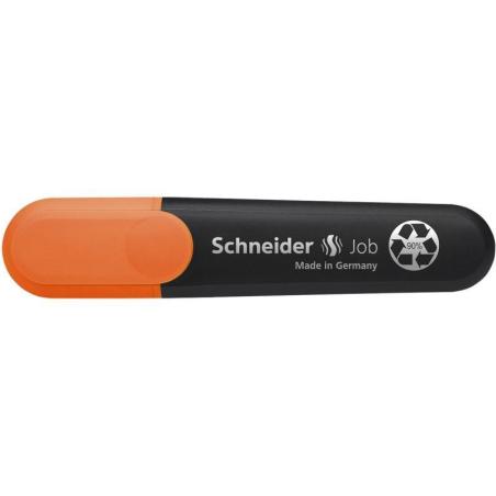 PAKIET Zakreślacz SCHNEIDER Job, 1-5 mm, pomarańczowy