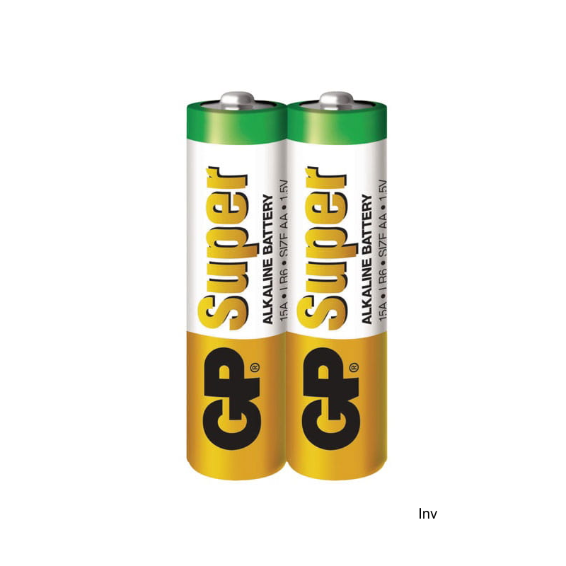 Baterie alkaliczna GP SUPER LR6/AA (2szt) 1,5V GP15AEBC-2S2 - 1
