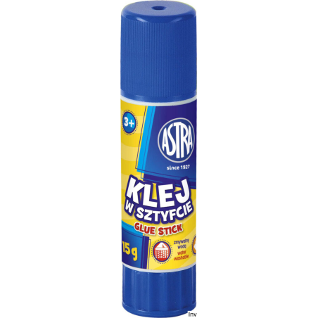 Klej w sztyfcie Astra 15g do precyzyjnego klejenia różnych materiałów