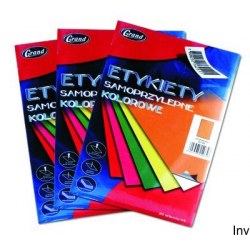 Etykiety samoprzylepne...
