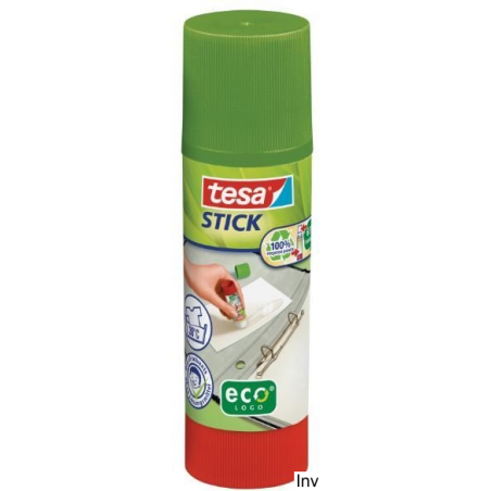 Klej w sztyfcie Tesa Ecologo 40g - do papieru, tkanin, filcu, bez rozpuszczalników, z recyklingu