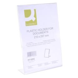 Podstawka z plexi Q-CONNECT, A4, transparentna