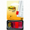 Post-It 3M zakładki indeksujące czerwone 25x43mm 50 sztuk