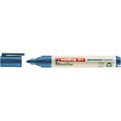 Edding marker permanentny ekologiczny niebieski okrągła końcówka 1,5-3 mm