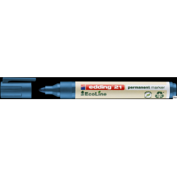 Edding marker permanentny ekologiczny niebieski okrągła końcówka 1,5-3 mm
