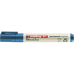 Edding marker permanentny ekologiczny niebieski okrągła końcówka 1,5-3 mm