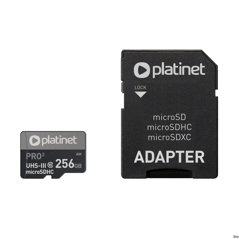 Karta pamięci Micro SDHC 256GB Class 10 UIII A2 90MB/s z adapterem Platinet
