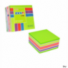 Bloczek samoprzylepny StickN 76x76 mm 400 sztuk mix kolorów zielony, żółty, różowy