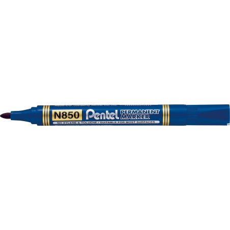 Marker permanentny niebieski okrągła końcówka Pentel 780 m